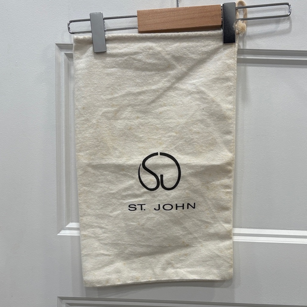 St. John Cream Logo Dust Bag